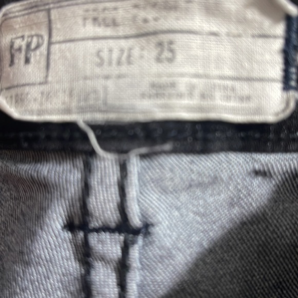 Free People Black shorts with braided sides - Picture 9 of 11